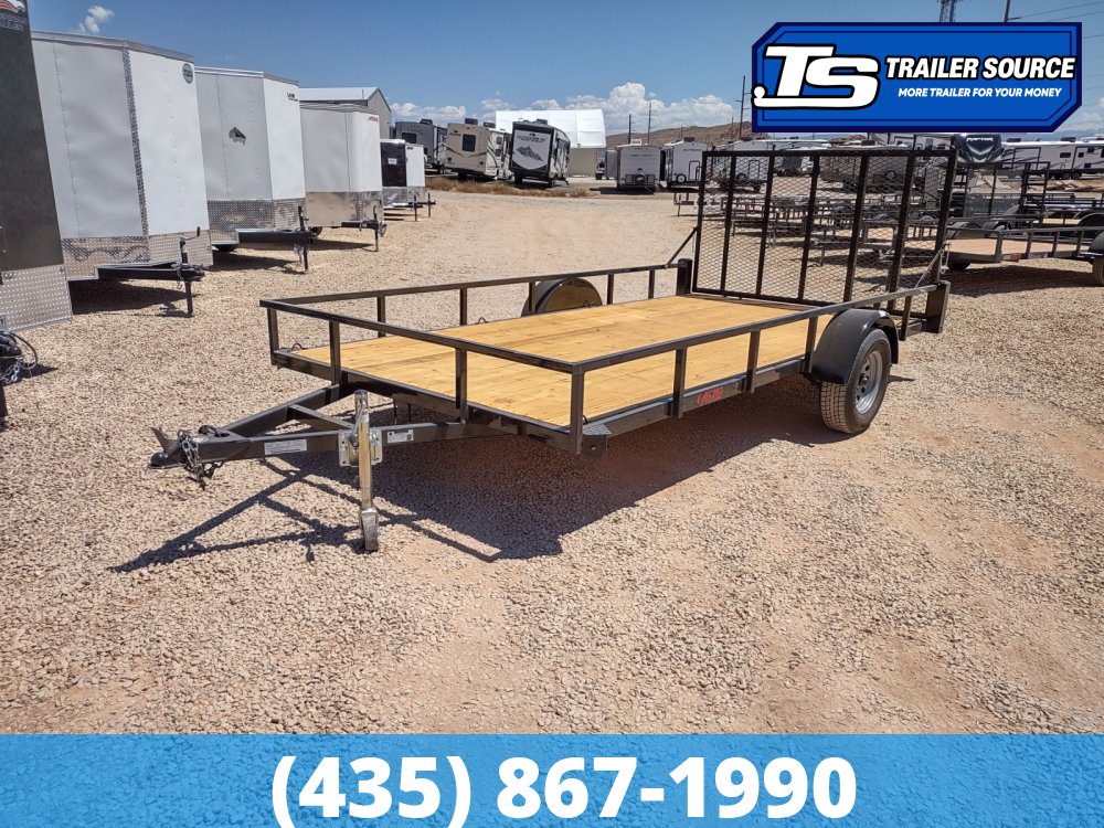 8.5x14 Echo Utility Single Axle Utility