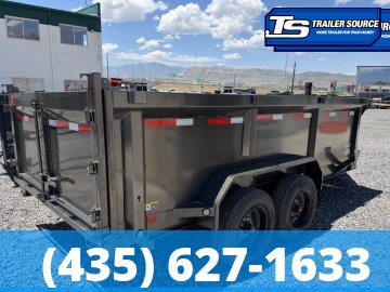 7x16 Maxx-D DTX Dump Trailer - 36" Sides - 17.5K GVWR - 7 Gauge Floor