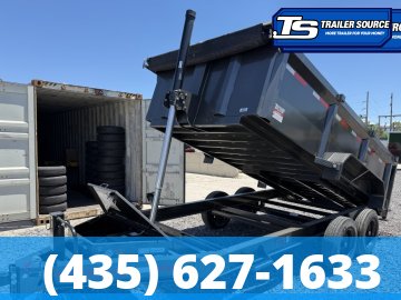 7x16 Maxx-D DTX Dump Trailer - 36" Sides - 17.5K GVWR - 7 Gauge Floor