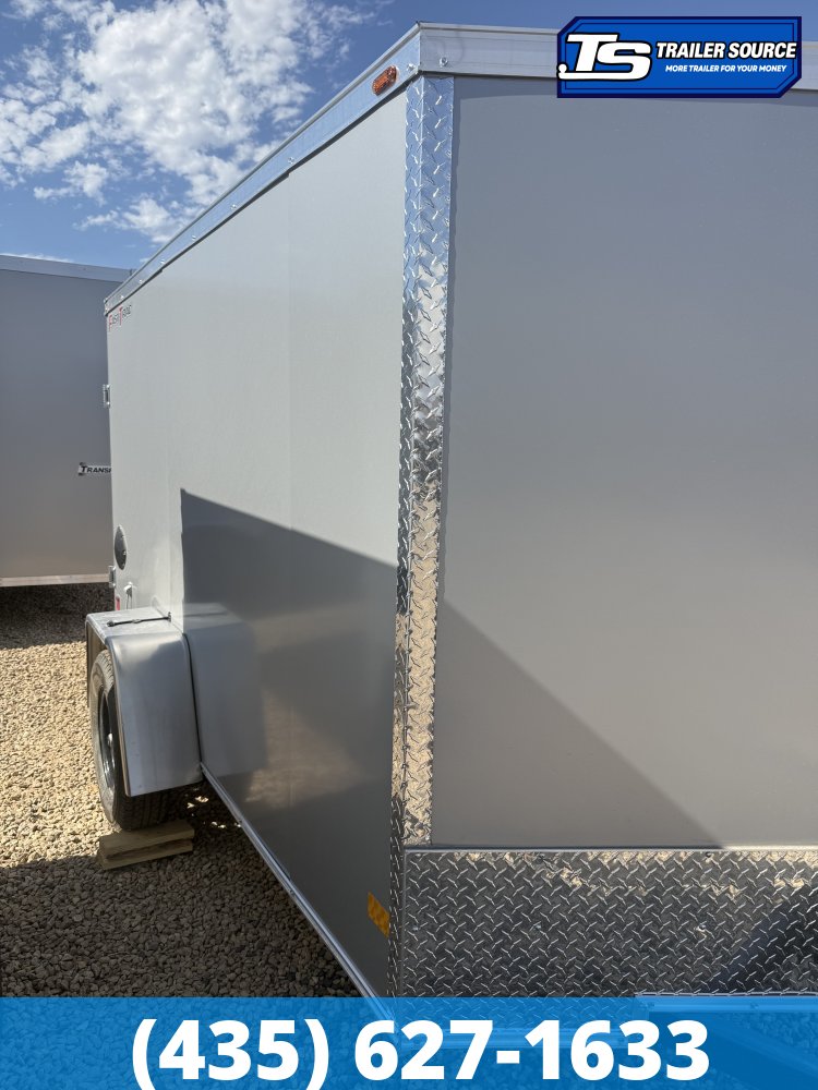 5x10 Wells Cargo Fast Trac Deluxe Enclosed Cargo Trailer - 5'6" Interior - 3.5K GVWR - .080 PolyCor, Barn Doors