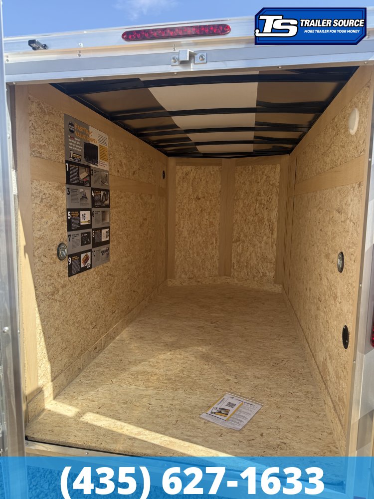 5x10 Wells Cargo Fast Trac Deluxe Enclosed Cargo Trailer - 5'6" Interior - 3.5K GVWR - .080 PolyCor, Barn Doors