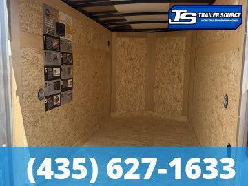 5x10 Wells Cargo Fast Trac Deluxe Enclosed Cargo Trailer - 5'6" Interior - 3.5K GVWR - .080 PolyCor, Barn Doors