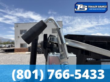 7x16 Diamond C LPT 307 Dump Trailer - 24K GVWR - Stabilizer Jacks