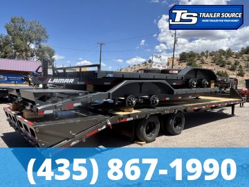 8.5x32 Maxx-D LDX Gooseneck Equipment Trailer - 25.9K GVWR - 2-Speed Jack, Hydraulic Disc Brakes