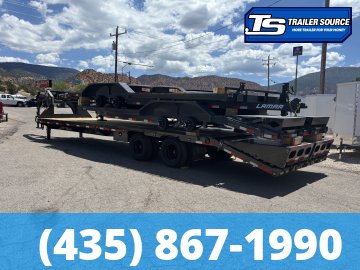 8.5x32 Maxx-D LDX Gooseneck Equipment Trailer - 25.9K GVWR - 2-Speed Jack, Hydraulic Disc Brakes
