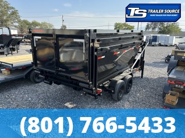 Maxx-D ROX Gooseneck 7x14 ft Roll Off Trailer  17.5K GVWR Electric Tarp