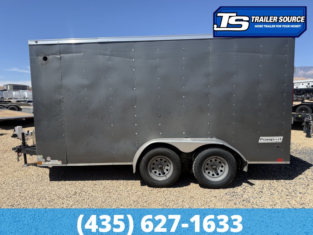 7x14 Haulmark Passport DELUXE Enclosed Cargo