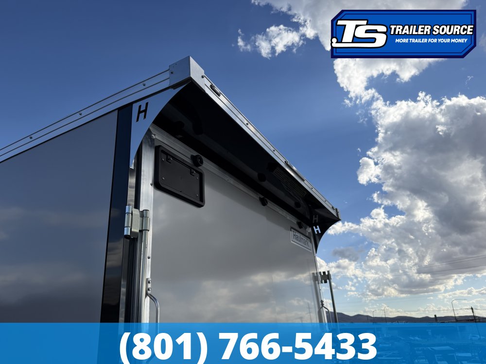 8.5x16 Haulmark Transport Canyon Edition Enclosed Cargo Trailer - 7'6" Interior - 10K GVWR - .080 PolyCor, Aluminum Outer Wheels, Dovetail, Protective Flooring, Ramp Door, Ramp Ext