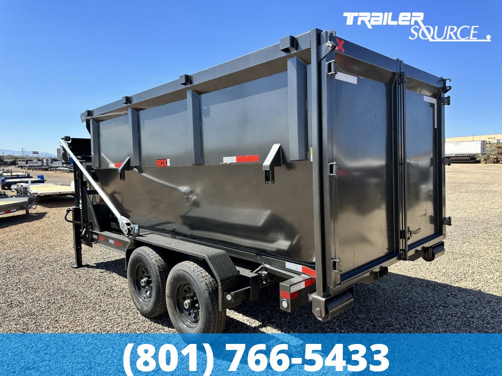 7x14 Maxx-D ROX Roll Off Dumpster Gooseneck 14K Utility