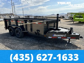 7x14 Diamond C LPT 15K 32" Sides Dump
