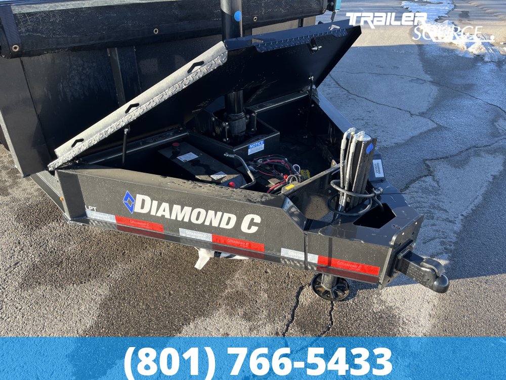 7x16 Diamond C LPT 18K 32" Sides Dump
