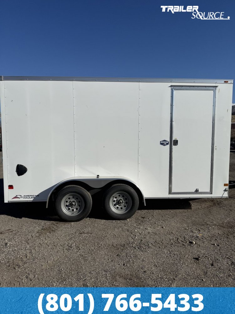 7x14 American Hauler Arrow Deluxe 7'0" 7K Tandem Axle Enclosed Cargo