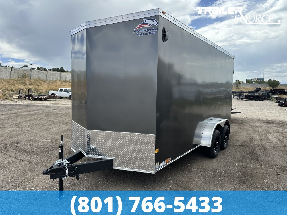 7x16 American Hauler Night Hawk 7'6" 10K Tandem Axle Enclosed Cargo