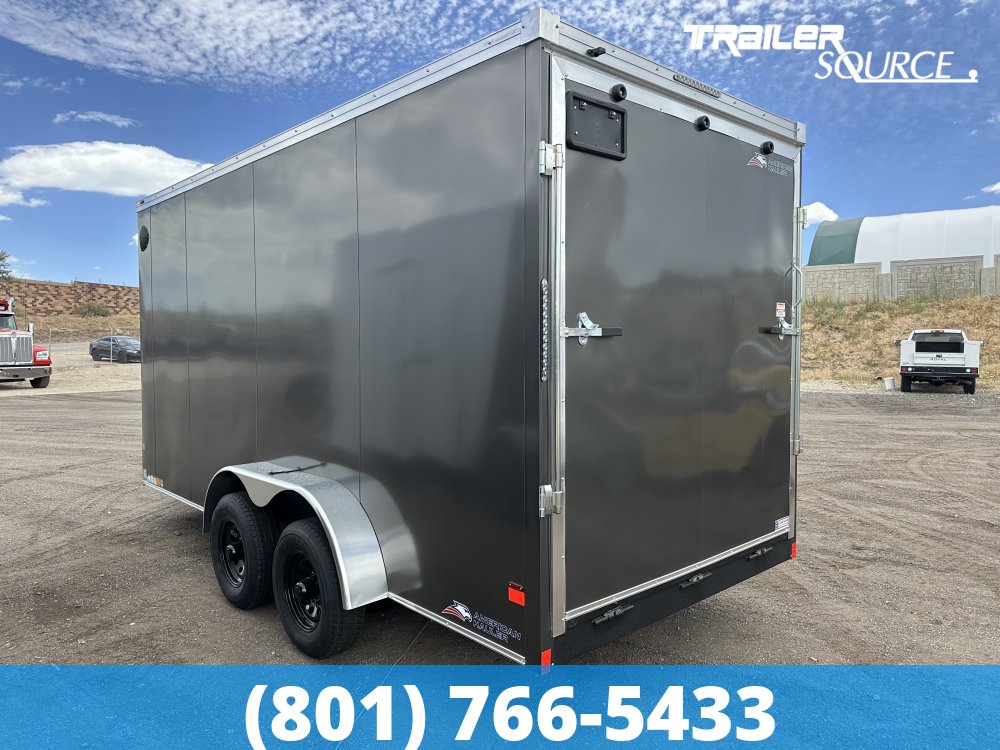 7x16 American Hauler Night Hawk 7'6" 10K Tandem Axle Enclosed Cargo