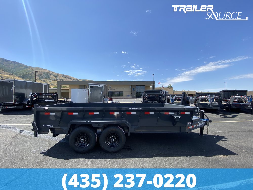 7x16Lamar DT Gooseneck  15680 Dump