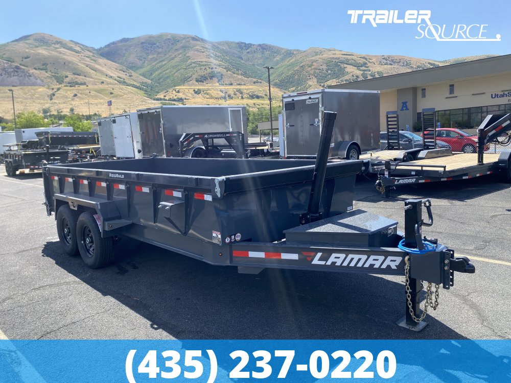7x16Lamar DT Gooseneck  15680 Dump