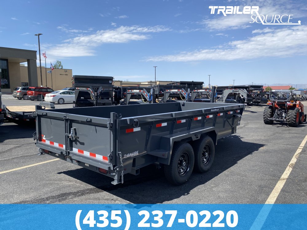 7x16Lamar DT Gooseneck  15680 Dump