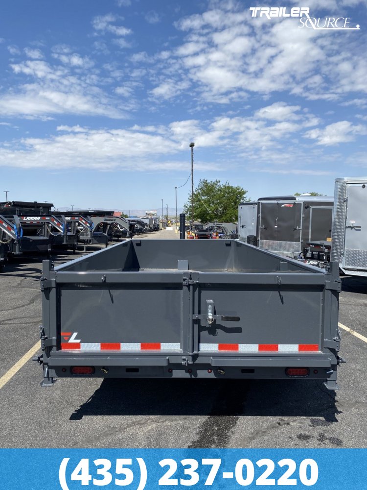 7x16Lamar DT Gooseneck  15680 Dump