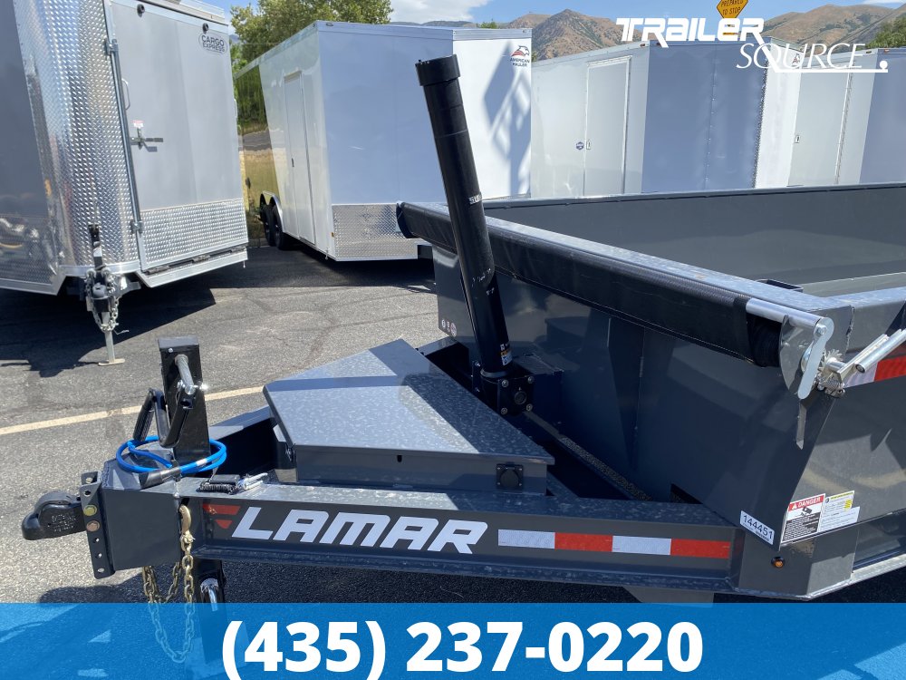 7x16Lamar DT Gooseneck  15680 Dump