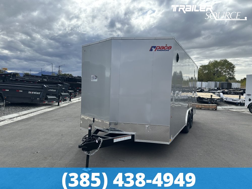 8.5x18 Pace American Outback Deluxe 7'0" Interior 7K Tandem Axle Enclosed Cargo