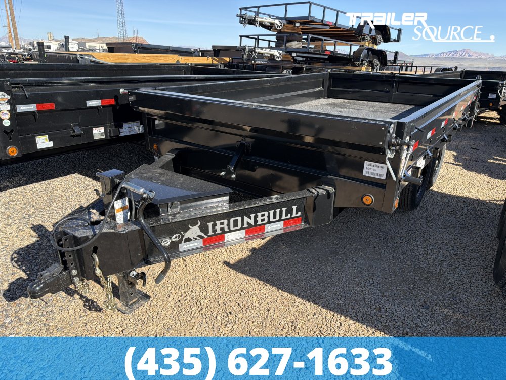 8.5x14 IronBull DDP 15K Dump Trailer