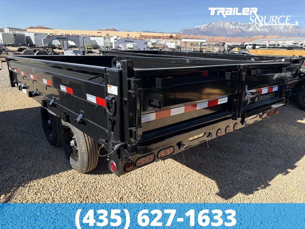 8x14 Iron Bull DDP Deckover Dump