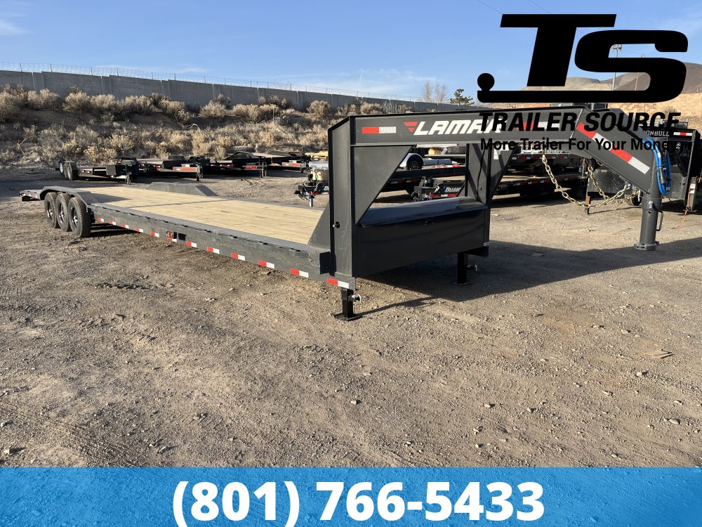 8.5x40 Lamar H8 Gooseneck Wide Body w/ Drive Over Fenders Equipment