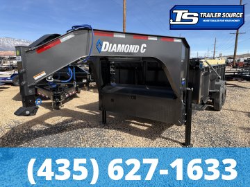 7x16 Diamond C LPT-GN 210 Gooseneck Dump