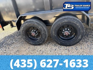 7x16 Diamond C LPT-GN 210 Gooseneck Dump Trailer - 32" Sides - 23K GVWR - Board Brackets, Hydraulic Jack(s)