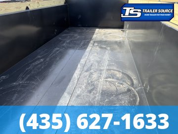 7x16 Diamond C LPT-GN 210 Gooseneck Dump Trailer - 32" Sides - 23K GVWR - Board Brackets, Hydraulic Jack(s)