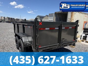 7x16 Maxx-D DTX Dump Trailer - 36" Sides - 17.5K GVWR - 7 Gauge Floor