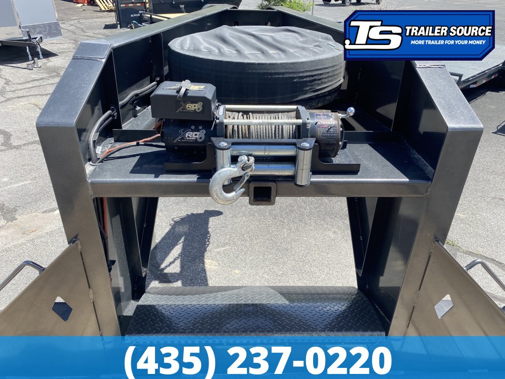 8.5x30 Diamond C FMAX 216 Equipment Trailer - 30K GVWR -