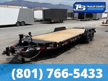 7x20 Liberty LE I-Beam Equipment Trailer - 15.4K GVWR - Detach and Defend Coupler