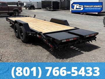 7x20 Liberty LE I-Beam Equipment Trailer - 15.4K GVWR - Detach and Defend Coupler