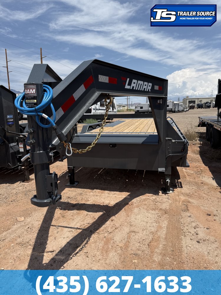 8.5x26 Lamar FA Gooseneck Deckover Tilt