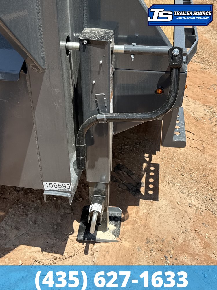 8.5x26 Lamar FA Gooseneck Deckover Tilt Trailer - 21K GVWR -