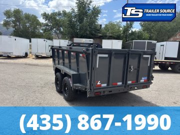 6.5x12 Lamar DM Dump Trailer - 36" Sides - 10K GVWR -