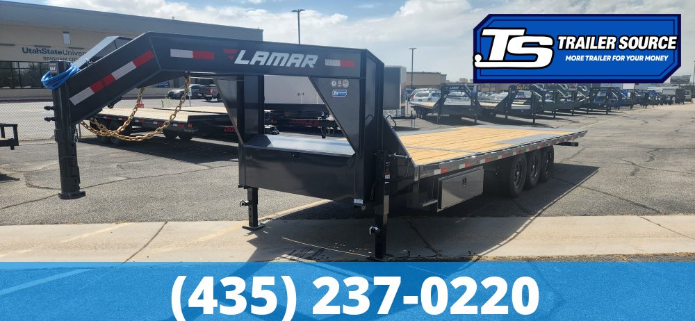 8.5x26 Lamar FA Gooseneck Deckover Tilt
