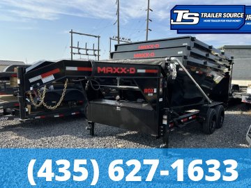 Maxx-D ROX Gooseneck 7x14 ft Roll Off Trailer  17.5K GVWR