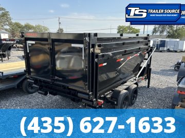Maxx-D ROX Gooseneck 7x14 ft Roll Off Trailer  17.5K GVWR