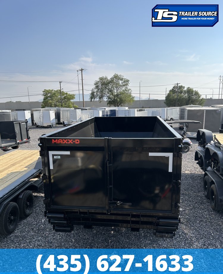 Maxx-D ROX Gooseneck 7x14 ft Roll Off Trailer  17.5K GVWR