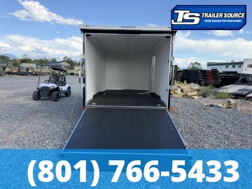 8.5x16 Haulmark Transport Canyon Edition Enclosed Cargo Trailer - 7'0" Interior - 7K GVWR - .080 PolyCor, Aluminum Outer Wheels, Dovetail, Protective Flooring, Ramp Door, Ramp Exte