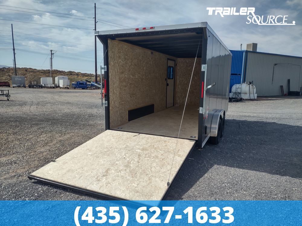 7.5x18 Charmac Stealth 7'0" Interior 7K Enclosed Cargo