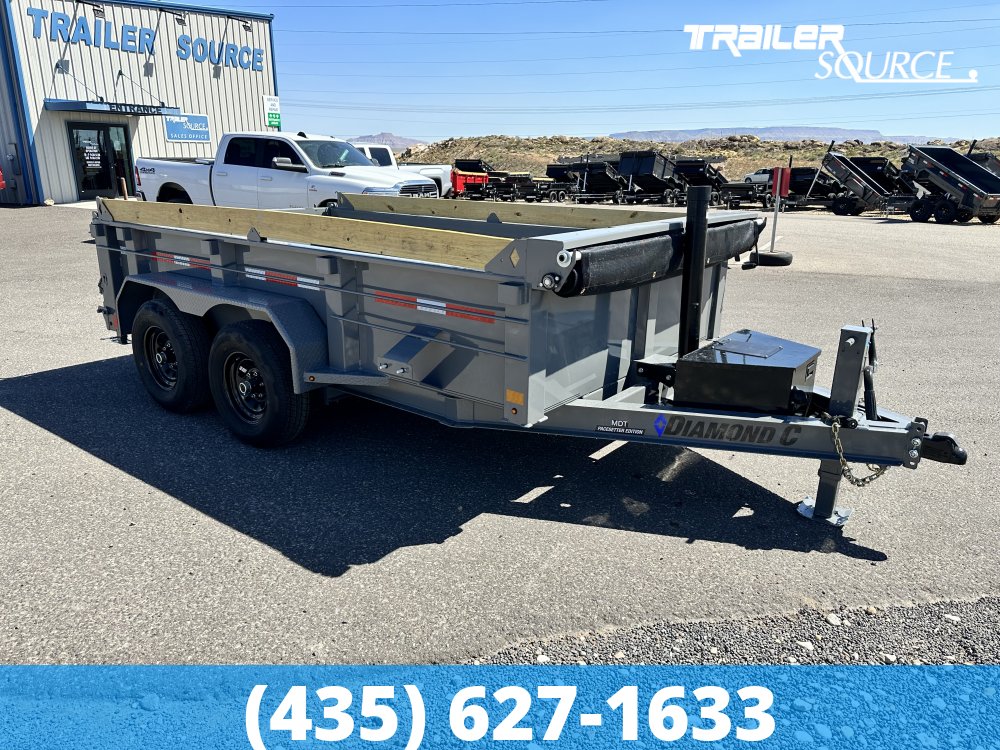 6.5x12 Diamond C MDT 10K 24" Sides Dump