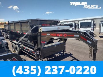 7x14 Maxx-D ROX Roll Off Dumpster Gooseneck 14K Utility