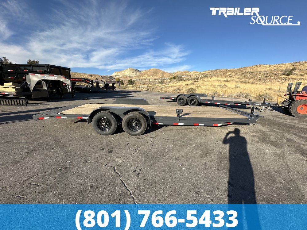 7x22 Lamar Car Hauler 10K Car Hauler Trailer