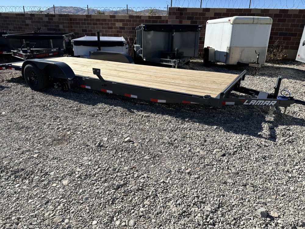 7x22 Lamar Car Hauler 10K Car Hauler Trailer