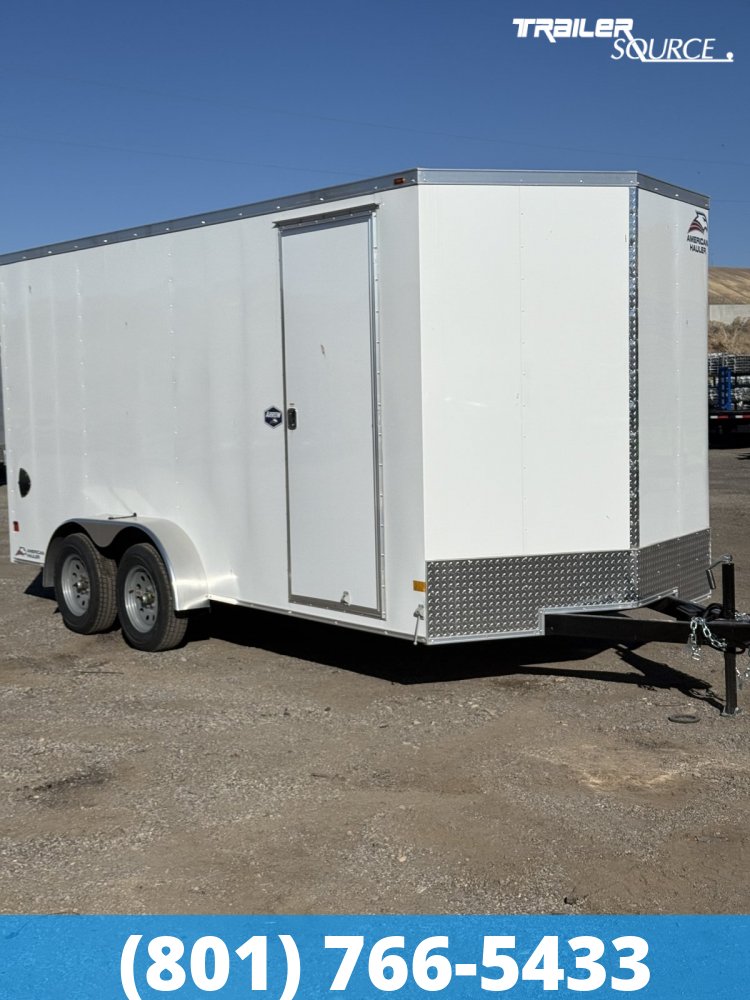 7x16 American Hauler Arrow Deluxe 7'0" 7K Tandem Axle Enclosed Cargo