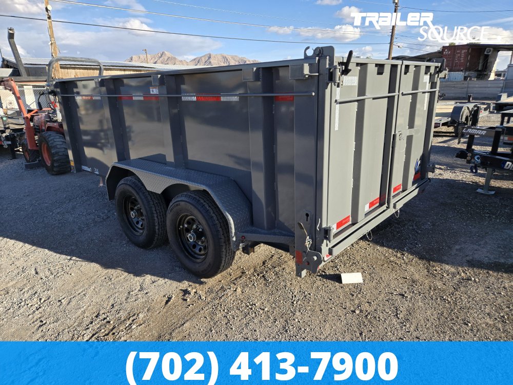 6.5x12 Diamond C MDT Medium Duty Telescopic Dump 10K 44" Sides Dump