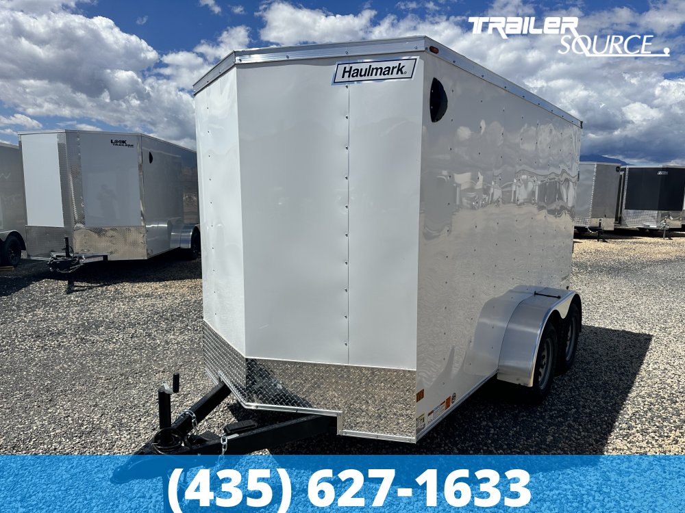 6x12 Haulmark Passport 6'6" Interior 7K Tandem Axle Enclosed Cargo Trailer